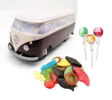 VW Buli Bus Aufbewahrungsbox Candy Mix 320g
