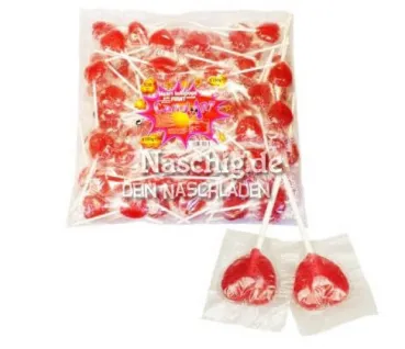 CandArt Heart Lollipops Herzlollis 100er