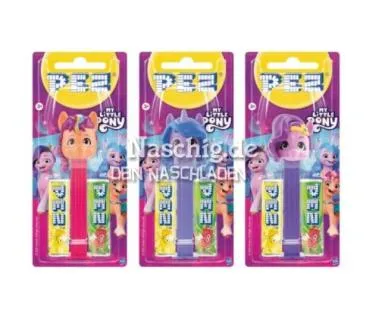 PEZ Spender My Little Ponny mit 2 Bonbonriegel