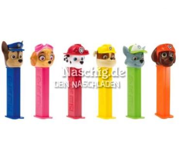Preview: Pez Spender Paw Patrol mit 2 Bonbonriegel