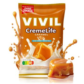 Preview: VIVIL CremeLife Caramel zuckerfrei 90g