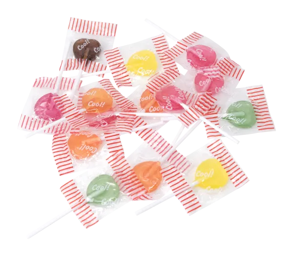 Cool Herz-Lutscher 200 Stück