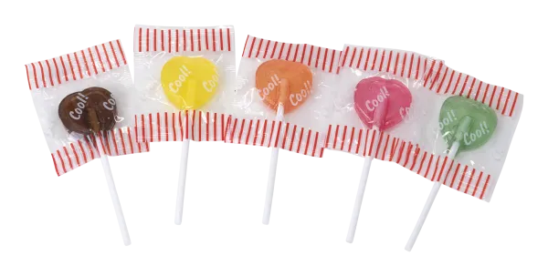 Cool Herz-Lutscher 200 Stück